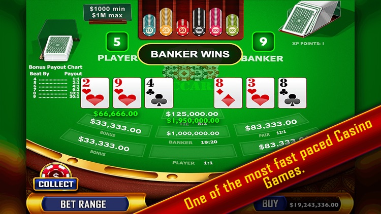 Baccarat - Casino Style