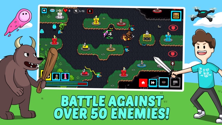 Cats & Cosplay: Tower Defense screenshot-3