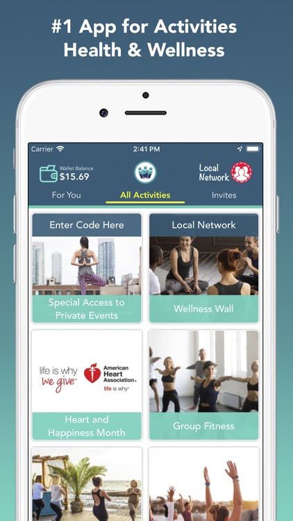 TagWell - Local Wellness App