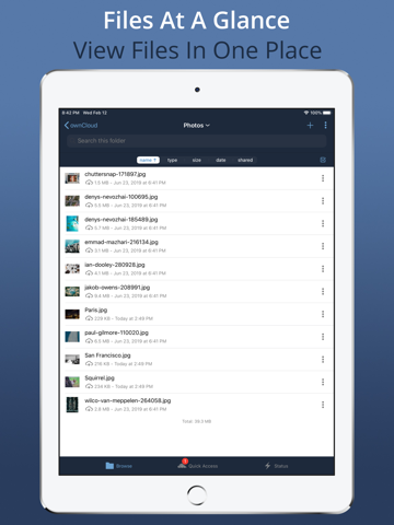 ownCloud - File Sync and Share - náhled