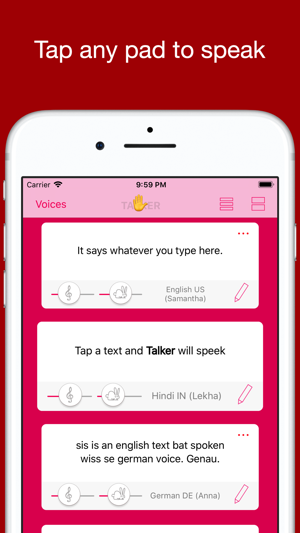 Talker - Text to Speech(圖2)-速報App