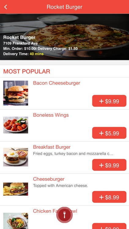 Rocket Burger - Order Online