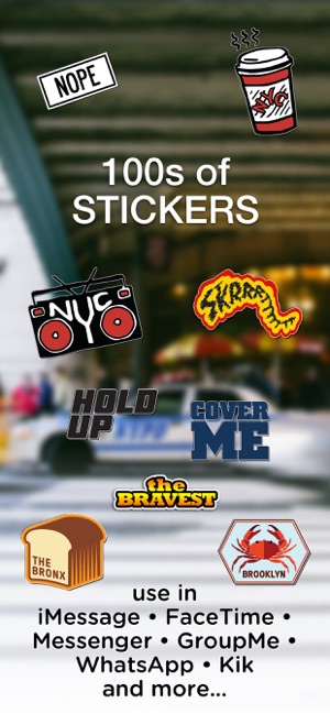 NYCity Stickers(圖2)-速報App