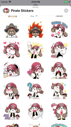 Funny Pirates Stickers(圖4)-速報App