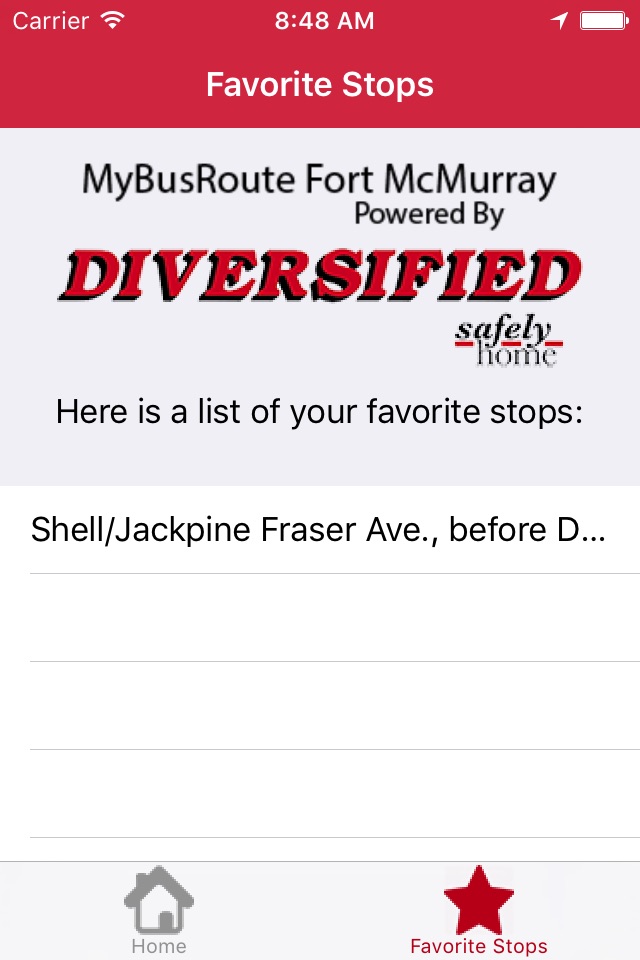 MyBusRoute Diversified FTM screenshot 3