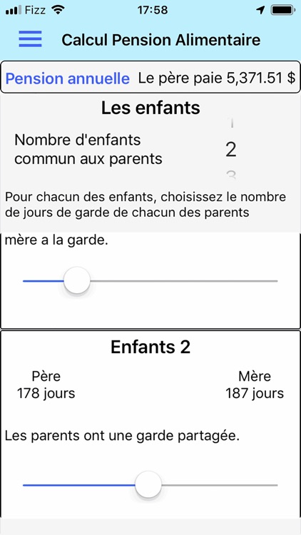 Pension Alimentaire QC 2015-19 screenshot-5