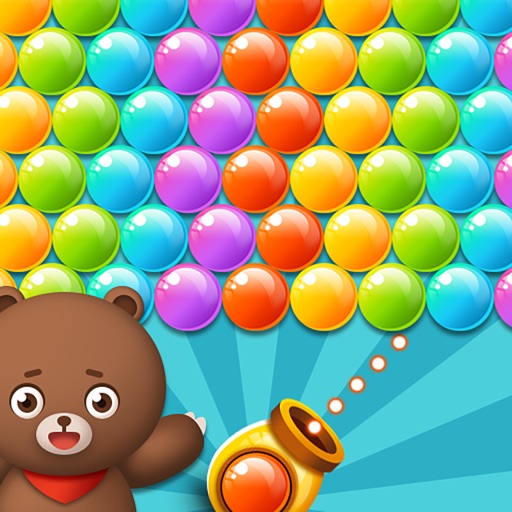 Bubble Shooter : Hungry Bear