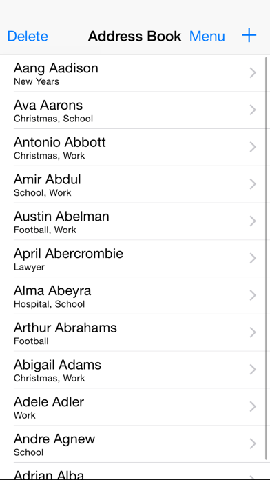 App preview