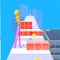 New skyscraper challenge where you will have to build a ladder and skip the block ,The game contains more than 100 different levels