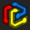 Cube Connect is a simple and addictive puzzle game that will make you think in 3D
