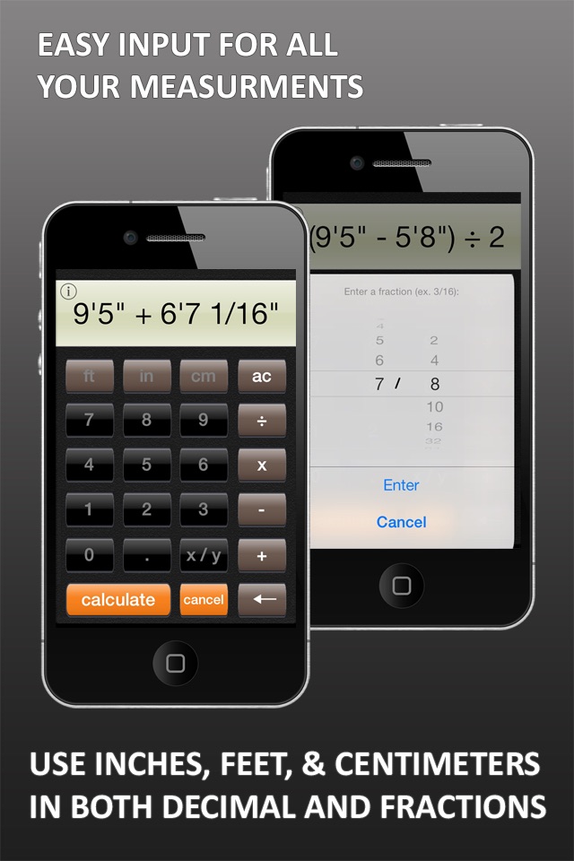 Tape Measure Calculator Pro screenshot 2