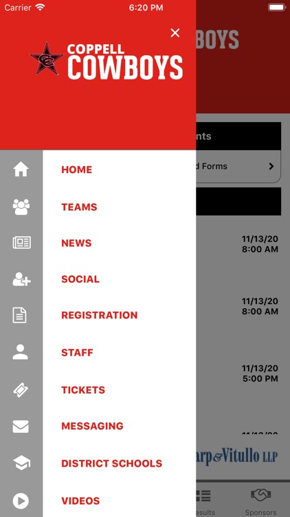 Coppell ISD Athletics screenshot-3