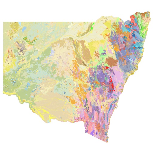 NSW Geology Maps by Geological Survey of NSW