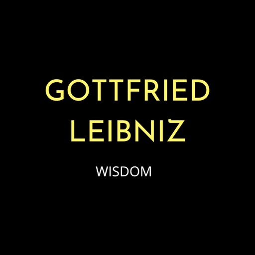 Gottfried Leibniz Wisdom icon