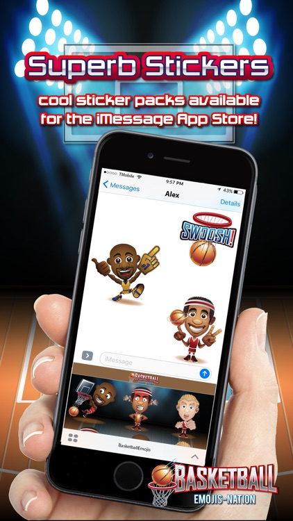 Basketball Emojis Nation screenshot-3