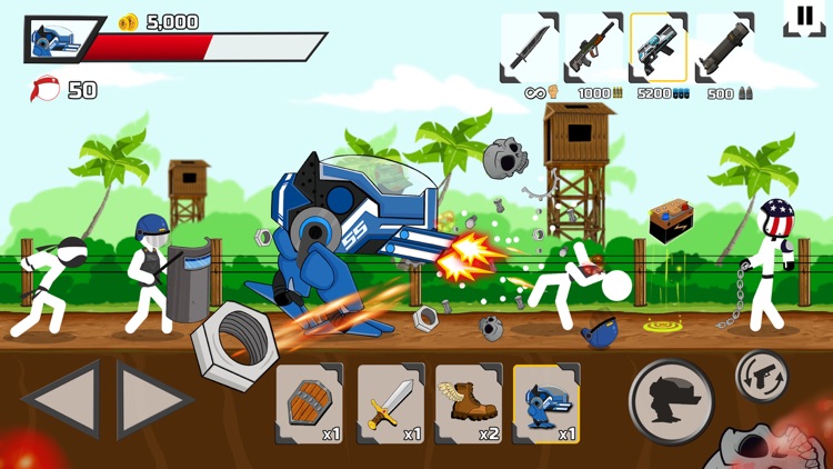 Stickman Maverick : stick war screenshot-0