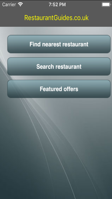 How to cancel & delete Restaurant Guides from iphone & ipad 1