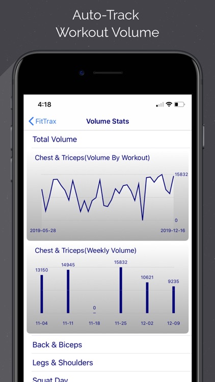 FitTrax - Workout Tracking screenshot-3