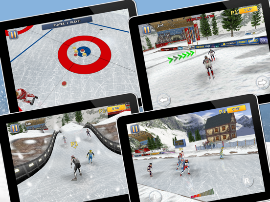 Athletics 2: Winter Sports Pro Screenshots