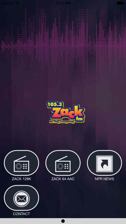 Zackfm Radio Player v2