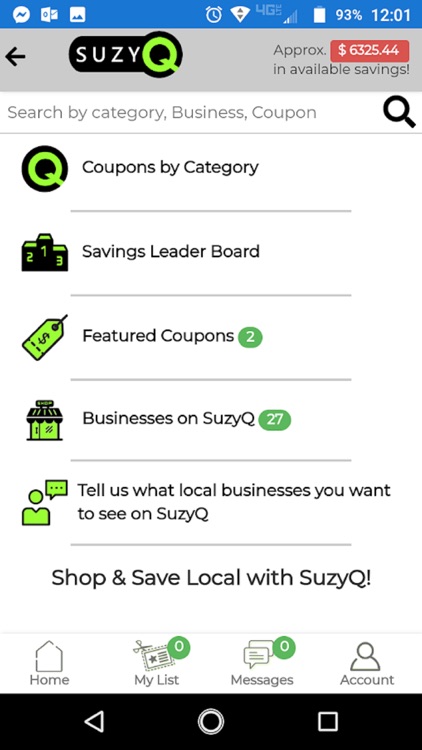 SuzyQ -Shop & Save Local