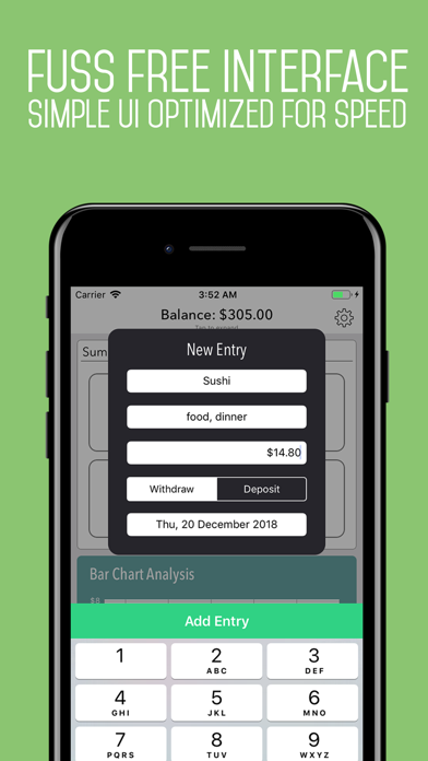 Stasher: Expenses Tracker screenshot 2