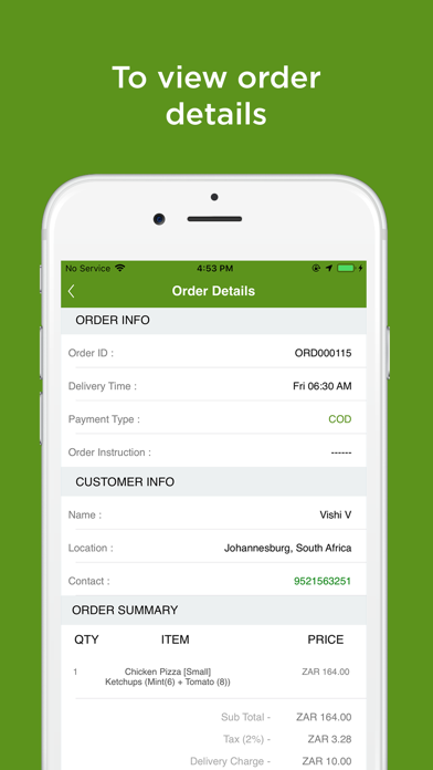 How to cancel & delete SpazaEats Driver Food Delivery from iphone & ipad 4