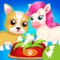 In this fun animal game you get to take care of all kinds of animals