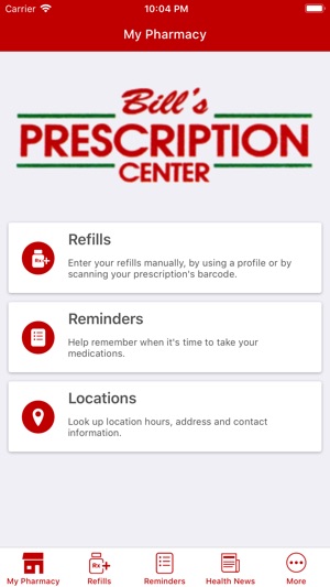 Bills Prescription Center(圖1)-速報App