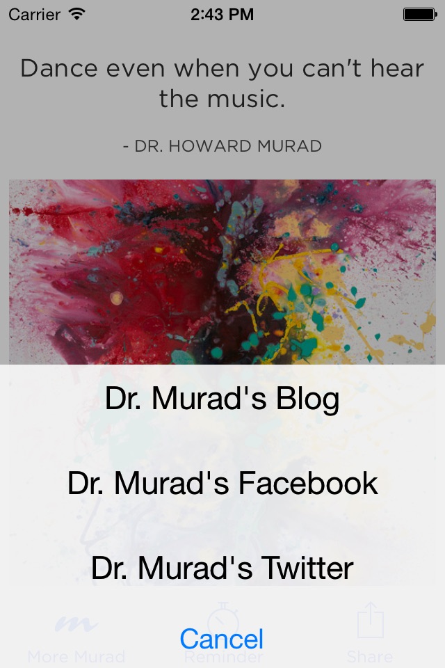 Dr. Murad's Inspirations screenshot 4