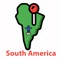 This is the best opportunity to learn South America Countries with flags, populations and locations