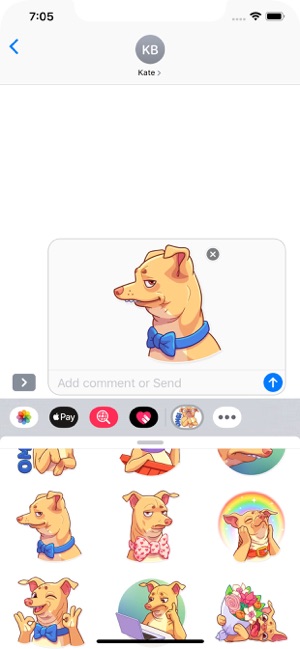 Doggy Dog Stickers Pack(圖7)-速報App