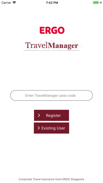 ERGO Travel Manager