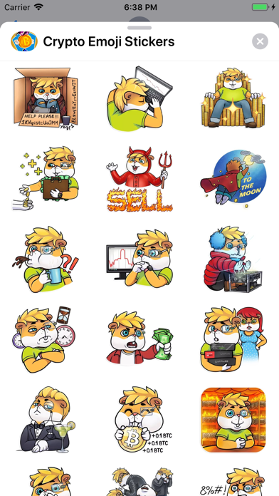 Crypto Emoji Stickers screenshot 4