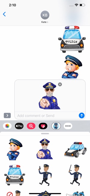 Policeman Stickers(圖3)-速報App