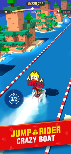 Jump Rider: Crazy Boat