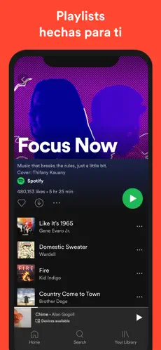 Captura de Pantalla 6 Spotify: música en streaming iphone