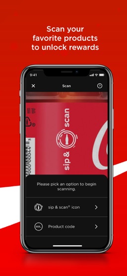 Coca-Cola® app screenshot