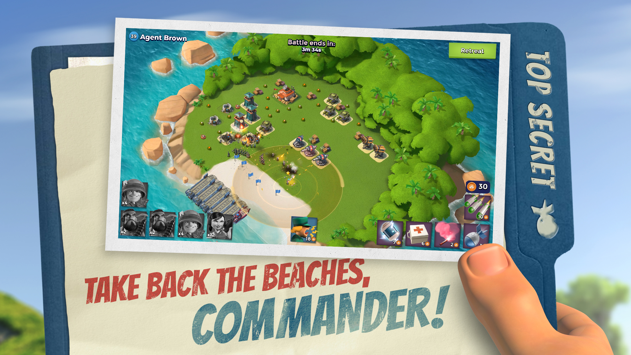 Boom Beach App Store Review Aso Revenue Downloads Appfollow - brawl stars transaction pending iphone