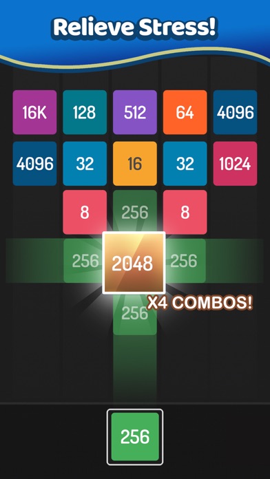 X2 Blocks : 2048 Number Puzzle screenshot 4