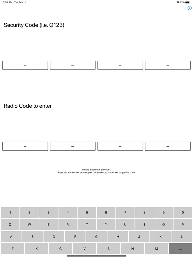 Captura 1 Radio Decoder for Renault iphone