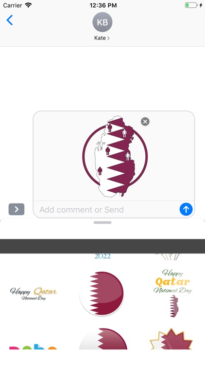 Qatar Stickers -ملصقات قطر