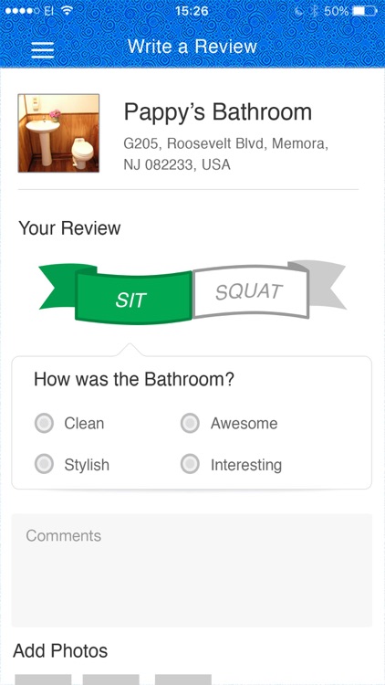 SitOrSquat: Restroom Finder screenshot-3