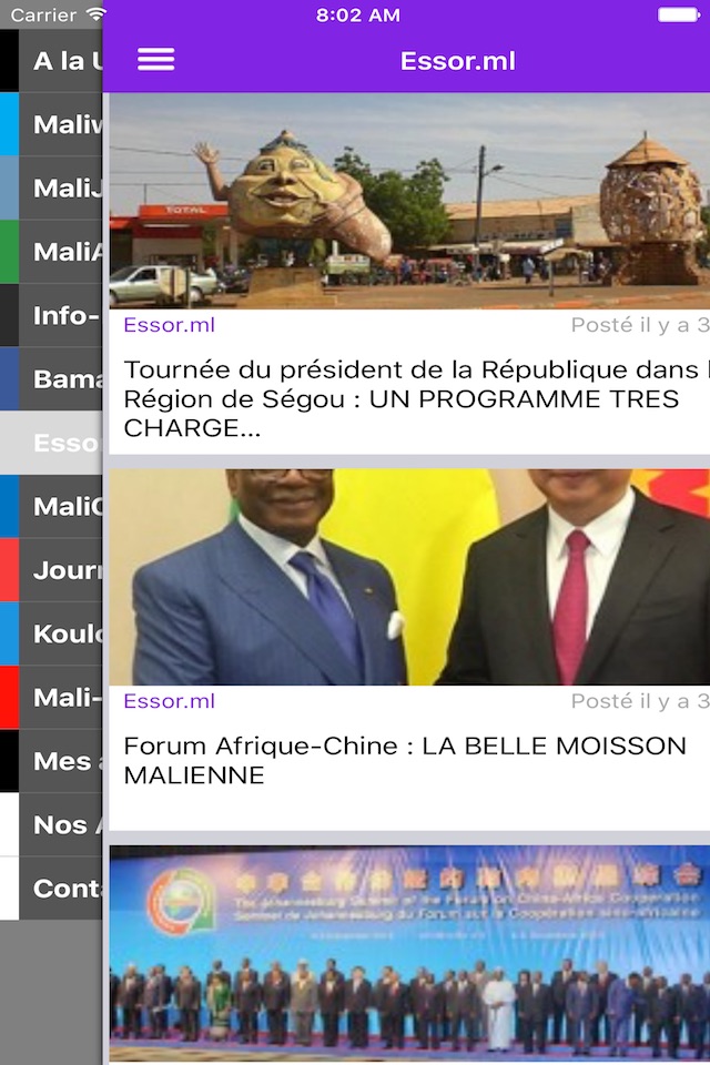 Actu Mali, Actu Afrique screenshot 3