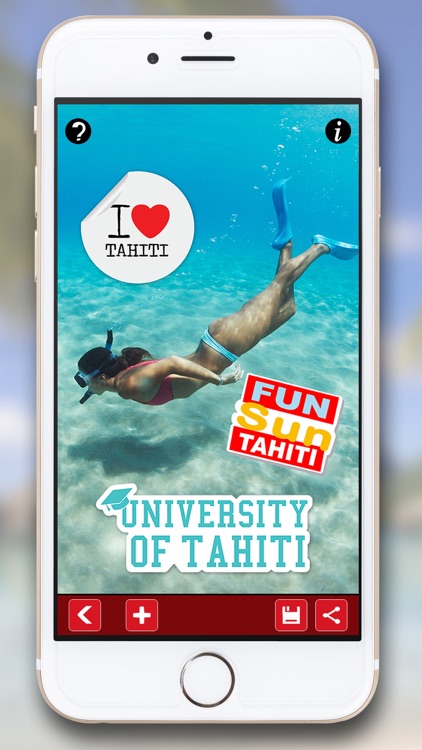 Tahiti Stickers