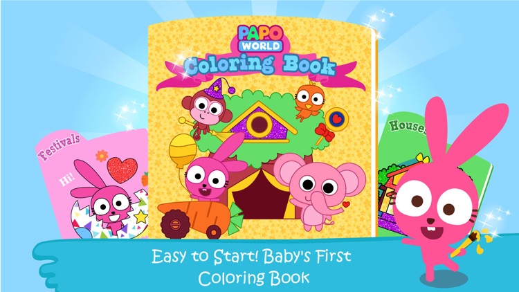 Purple Pink Coloring Book-Kids