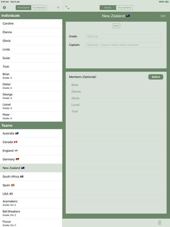 All-Play-All Round Robin Maker screenshot-5
