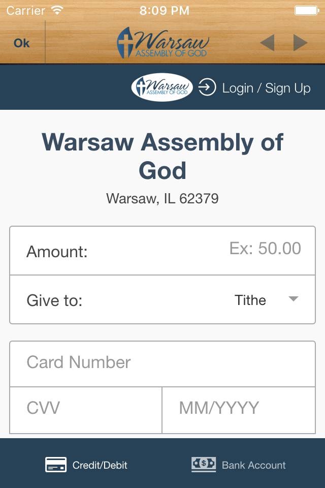 Warsaw Assembly of God screenshot 2