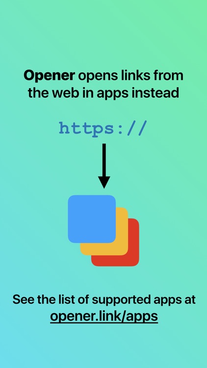 Opener ‒ open links in apps