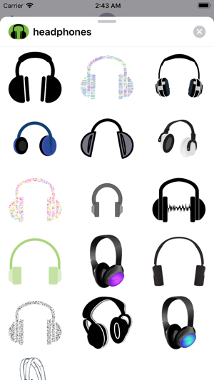 Lotsa Headphone Stickers(圖1)-速報App